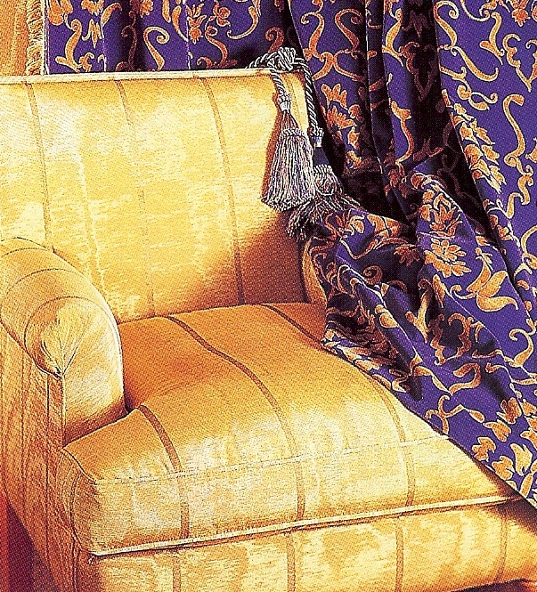 fabric covered  chair